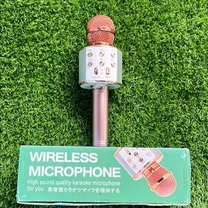 Wireless Microphone in Rose Gold